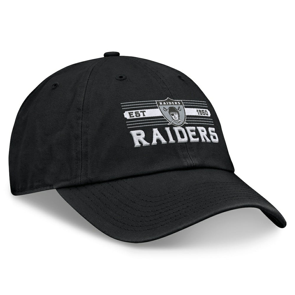 Las Vegas Raiders Vintage Delay Adjustable Hat Black