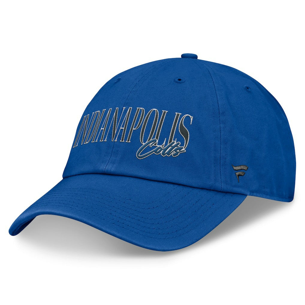 Indianapolis Colts Women's City Adjustable Hat Royal