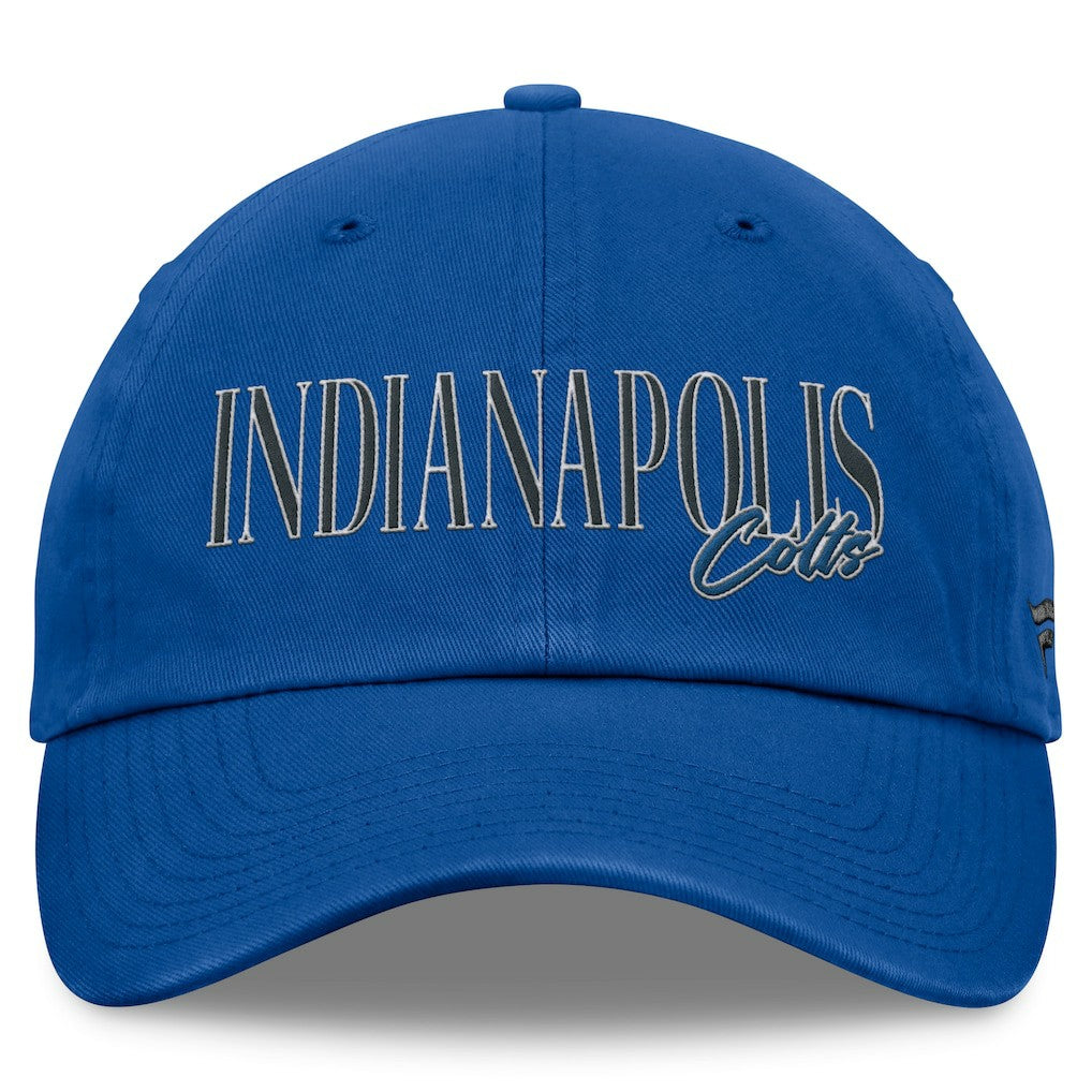 Indianapolis Colts Women's City Adjustable Hat Royal