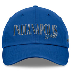 Indianapolis Colts Women's City Adjustable Hat Royal