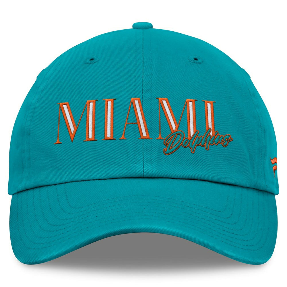 Miami Dolphins Women's City Adjustable Hat Aqua