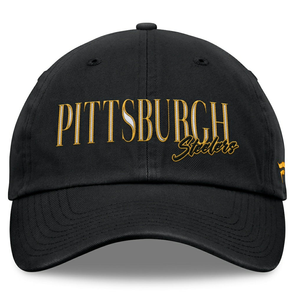 Pittsburgh Steelers Women's City Adjustable Hat Black