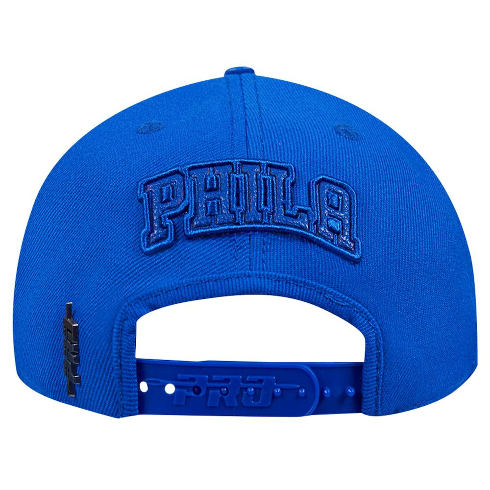 Philadelphia 76ers Pro Standard Triple Tonal Snapback Hat Royal