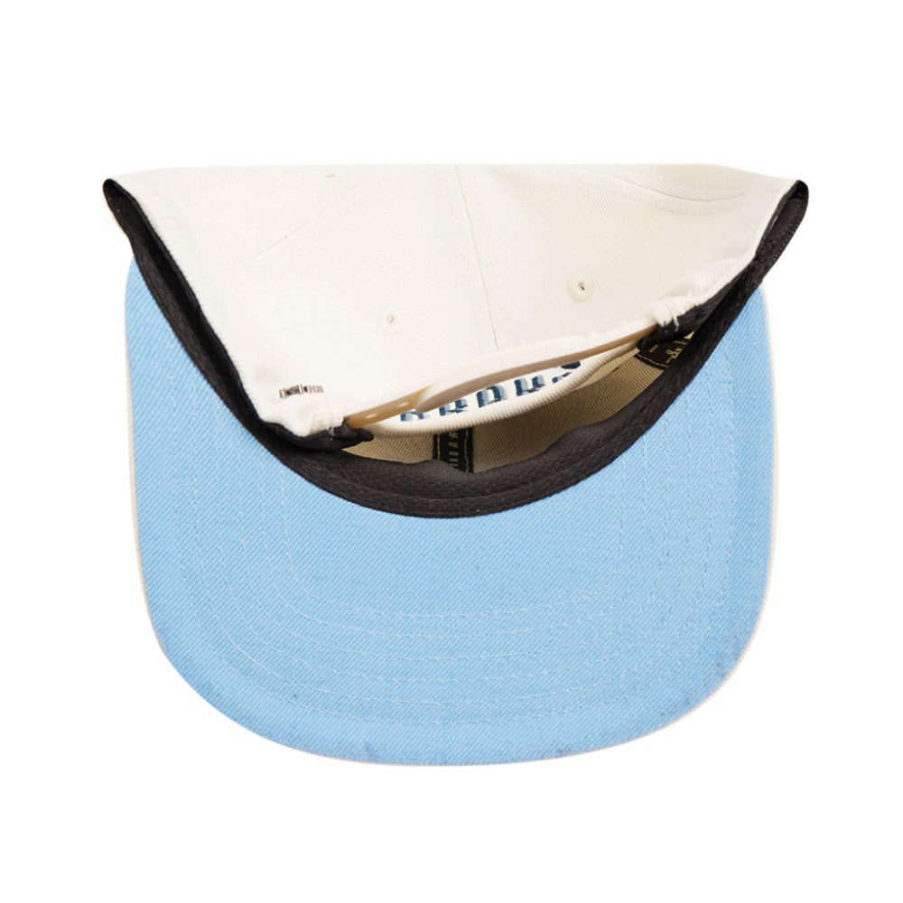 NHL Seattle Kraken Pro Standard Retro Classic Logo Snapback Hat - Cream