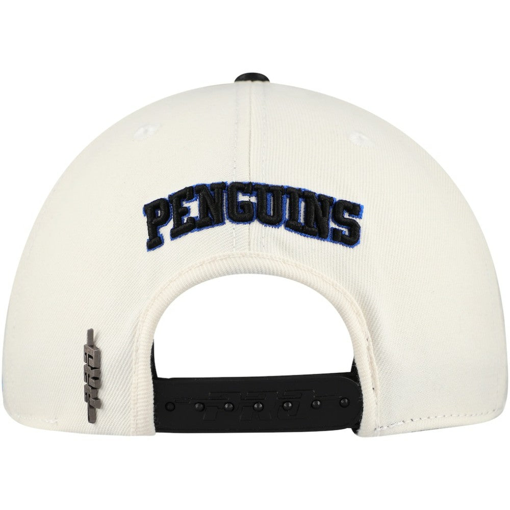 NHL Pittsburgh Penguins Pro Standard Retro Classic Logo Snapback Hat - Cream