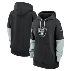 Las Vegas Raiders Women's Sideline Essential Hoodie Black