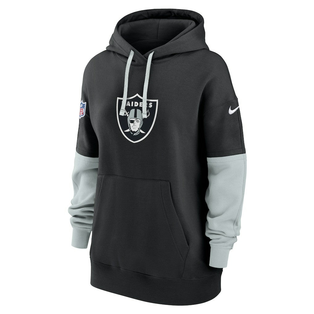 Las Vegas Raiders Women's Sideline Essential Hoodie Black