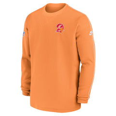 Tampa Bay Buccaneers Alternate Logo Coach Long Sleeve Top Orange