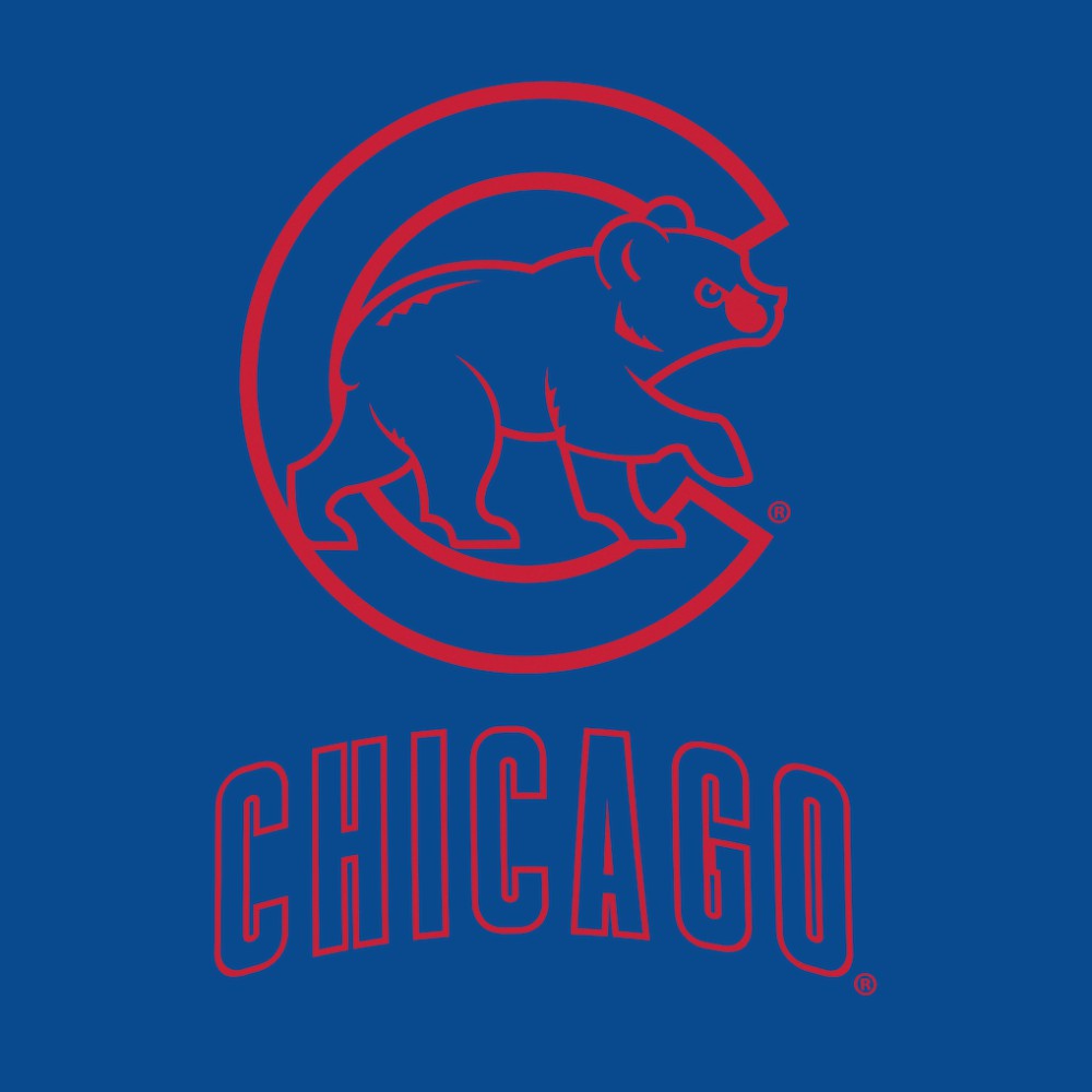 Chicago Cubs Fanatics Women's Backup Option Pullover Hoodie - Royal/White Hoodies