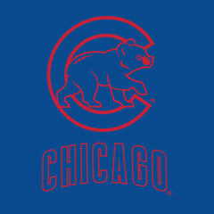 Chicago Cubs Fanatics Women's Backup Option Pullover Hoodie - Royal/White Hoodies