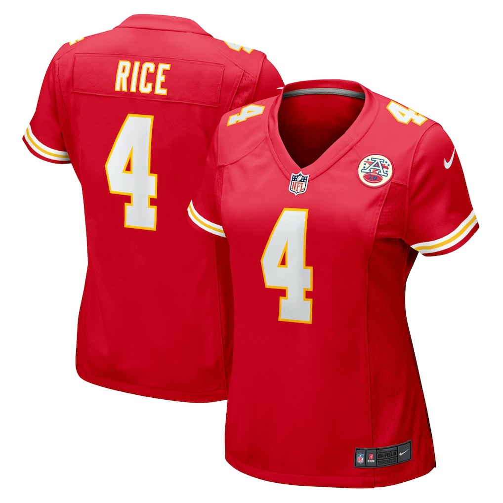 Rashee Rice Kansas City Chiefs Women's Game Jersey Red