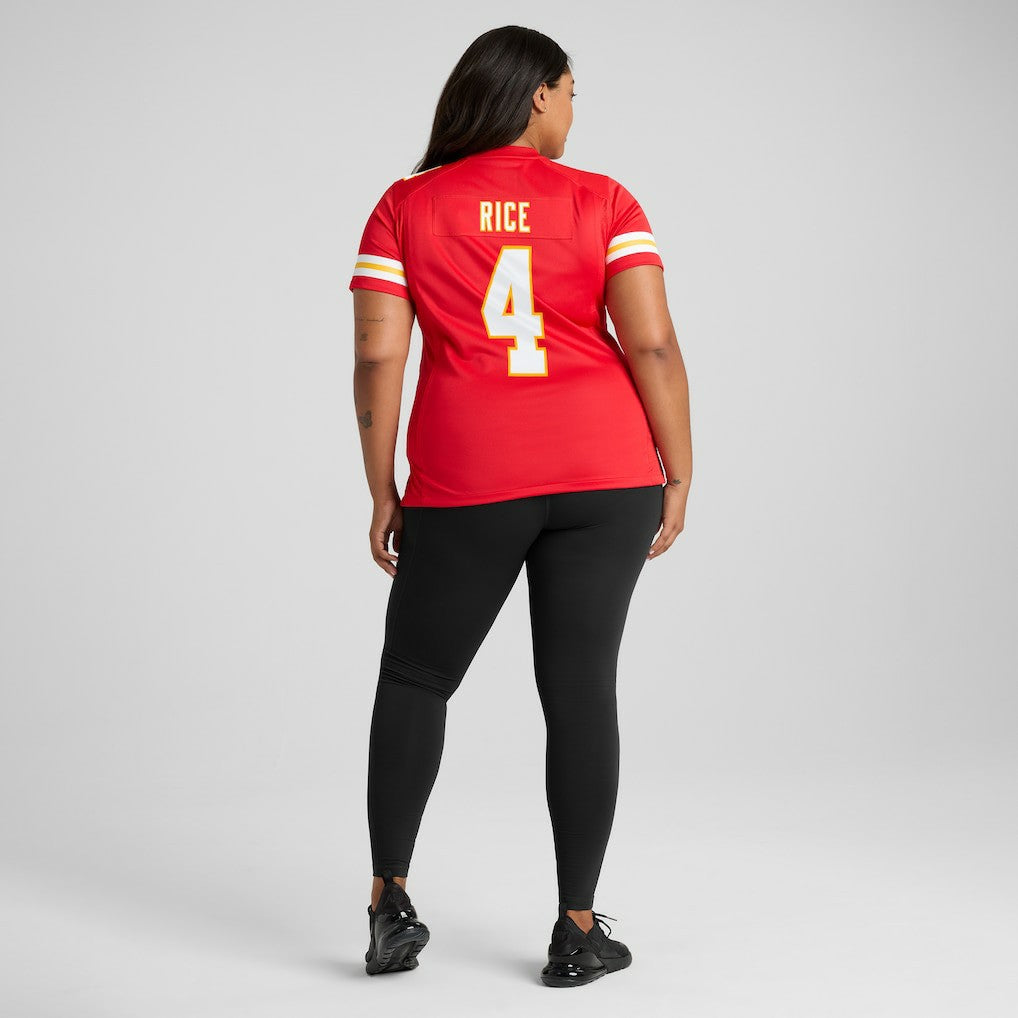 Rashee Rice Kansas City Chiefs Women's Game Jersey Red