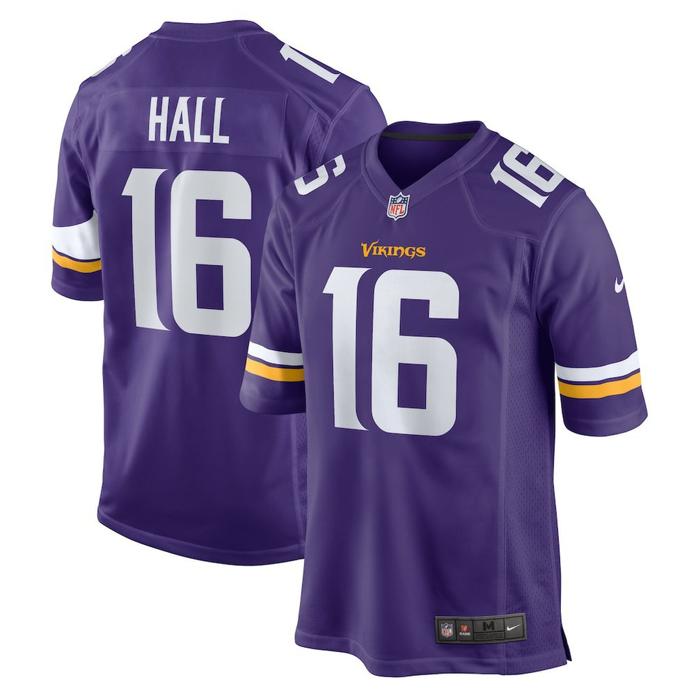 NFL Jaren Hall Minnesota Vikings Game Jersey - Purple