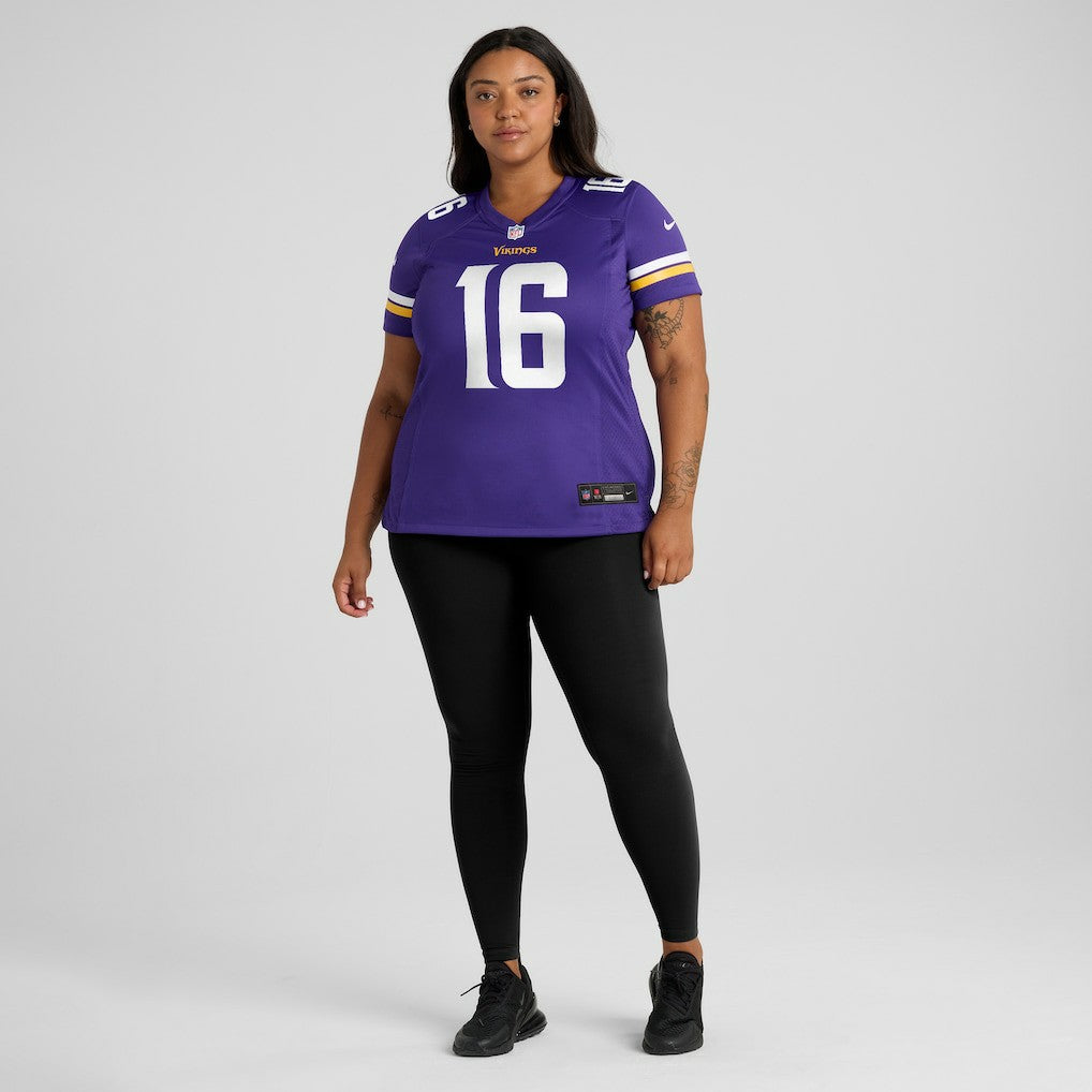 Jaren Hall Minnesota Vikings Women's Game Jersey Purple