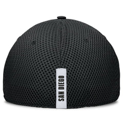 San Diego Padres Fanatics Spacer Mesh Flex Hat - Black Hats