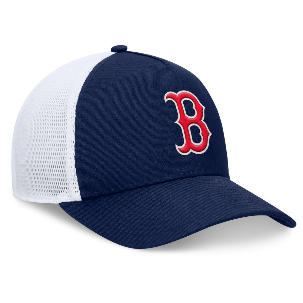 Boston Red Sox Fanatics Fundamental A-Frame Adjustable Hat - Navy Hats