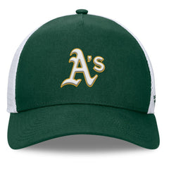 Athletics Fanatics Fundamental A-Frame Adjustable Hat - Green Hats