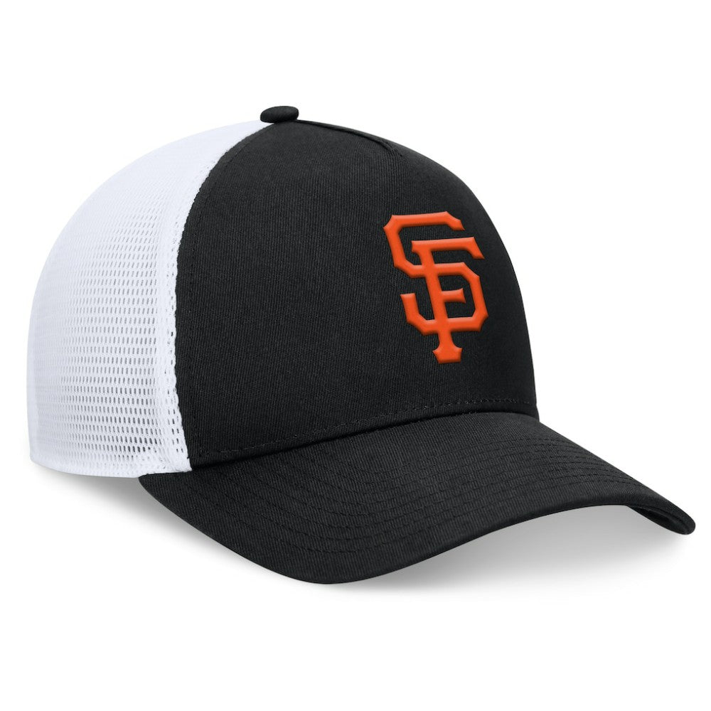 San Francisco Giants Fanatics Fundamental A-Frame Adjustable Hat - Black Hats