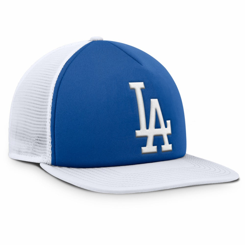 Los Angeles Dodgers Fanatics Fundamental Foam Front Snapback Hat - Royal/White Hats
