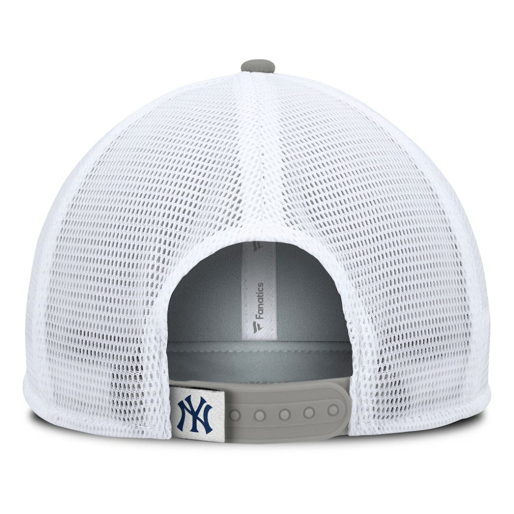 New York Yankees Fanatics Fundamental Foam Front Snapback Hat - Navy/White Hats