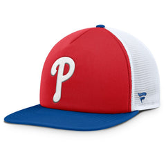 Philadelphia Phillies Fanatics Fundamental Foam Front Snapback Hat - Red/White Hats