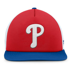 Philadelphia Phillies Fanatics Fundamental Foam Front Snapback Hat - Red/White Hats