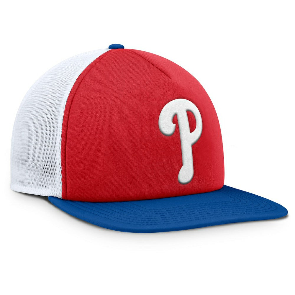 Philadelphia Phillies Fanatics Fundamental Foam Front Snapback Hat - Red/White Hats