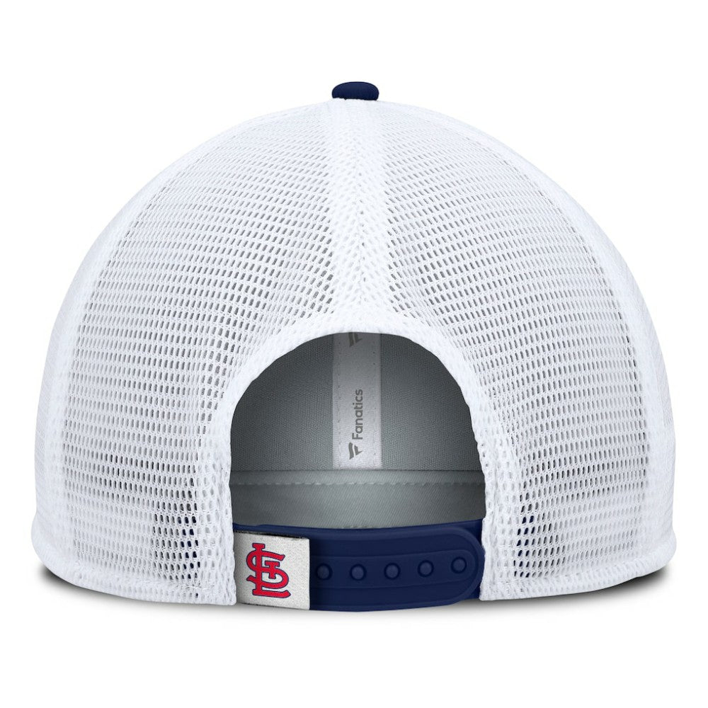 St. Louis Cardinals Fanatics Fundamental Foam Front Snapback Hat - Red/White Hats