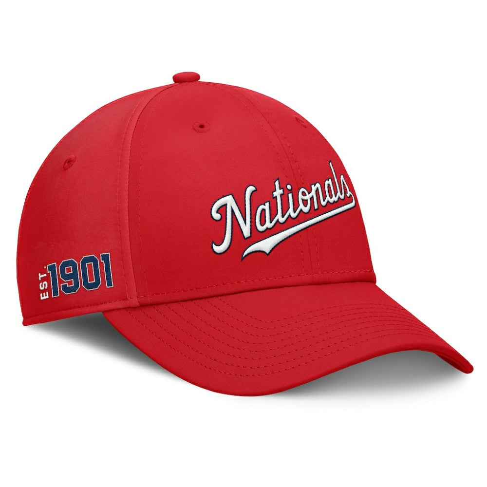 Washington Nationals Fanatics Fundamental Tag Flex Hat - Red Hats