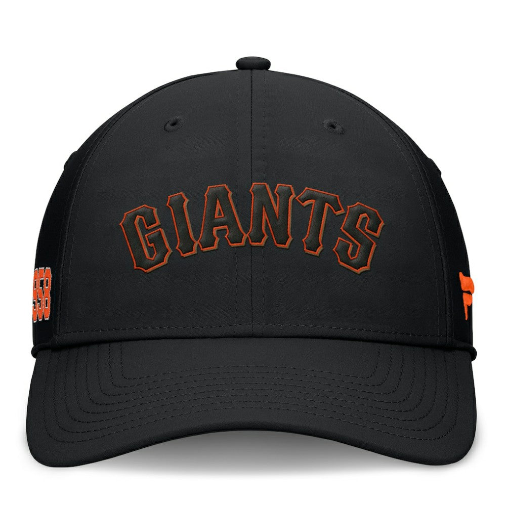 San Francisco Giants Fanatics Fundamental Tag Flex Hat - Black Hats