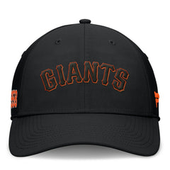 San Francisco Giants Fanatics Fundamental Tag Flex Hat - Black Hats