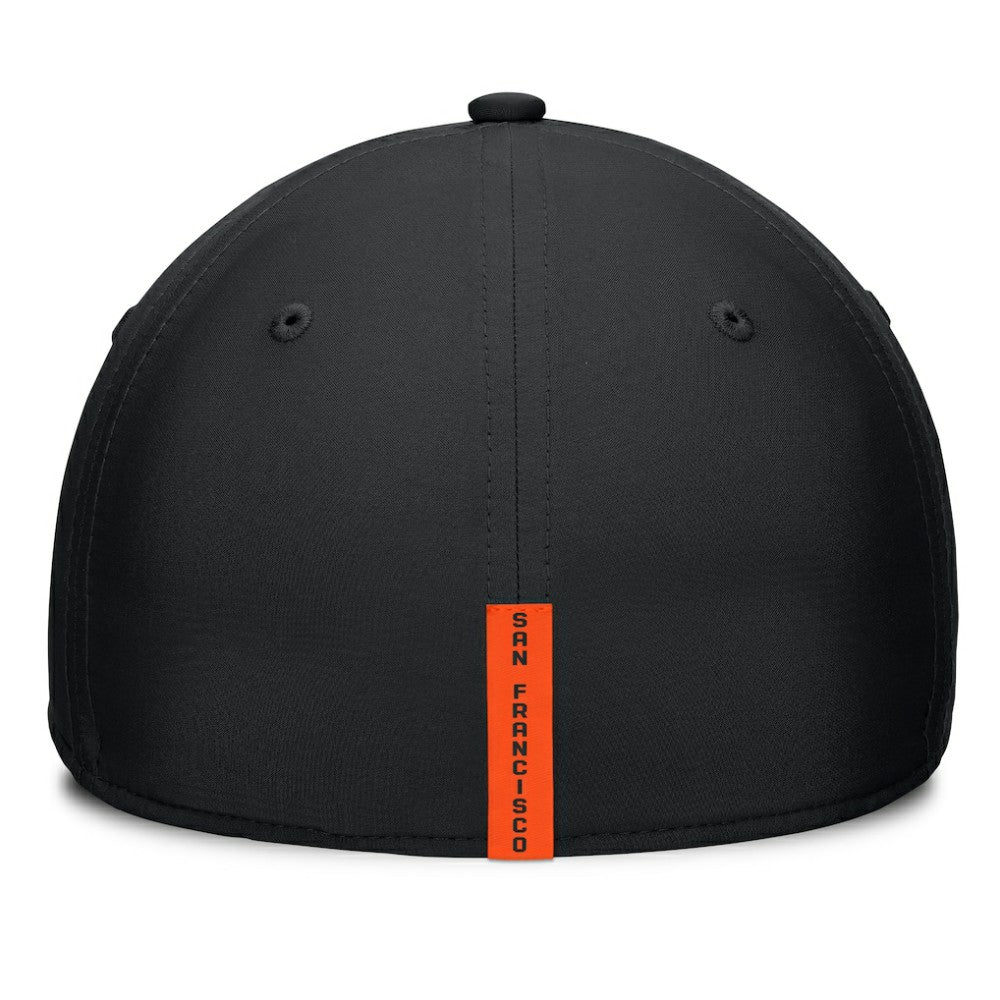 San Francisco Giants Fanatics Fundamental Tag Flex Hat - Black Hats