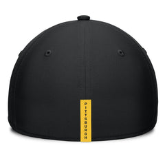 Pittsburgh Pirates Fanatics Fundamental Tag Flex Hat - Black Hats