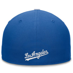 Los Angeles Dodgers Fanatics Fundamental Tri-Script Fitted Hat - Royal Hats