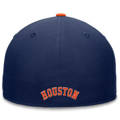 Houston Astros Fanatics Fundamental Tri-Script Fitted Hat - Navy Hats
