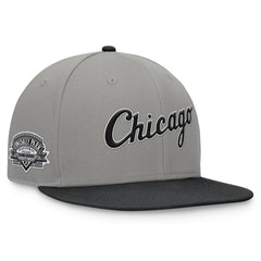 Chicago White Sox Fanatics Fundamental Two-Tone Fitted Hat - Gray Hats