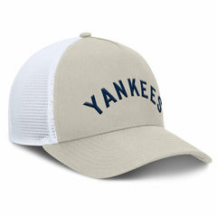 New York Yankees Fanatics Heritage Light Khaki A-Frame Adjustable Hat - Khaki Hats