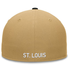 St. Louis Cardinals Fanatics  Heritage Two-Tone Fitted Hat - Khaki/Black Hats