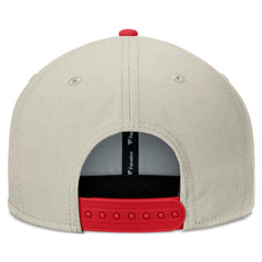 Los Angeles Angels Fanatics Team Two-Tone Snapback Hat - Khaki/Red Hats