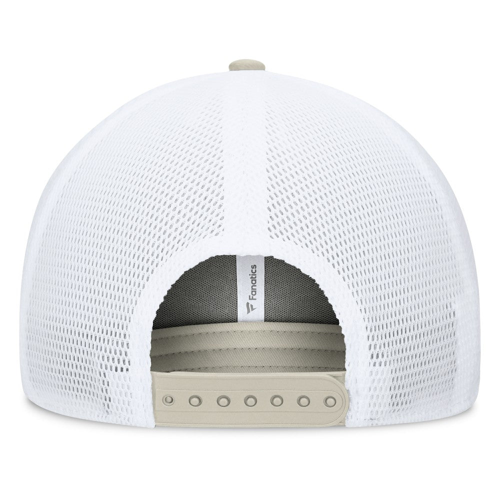 Los Angeles Dodgers Fanatics A-Frame Trucker Adjustable Hat - Stone Hats