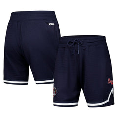 Atlanta Braves Pro Standard Women's Classic Mesh Shorts - Navy Shorts