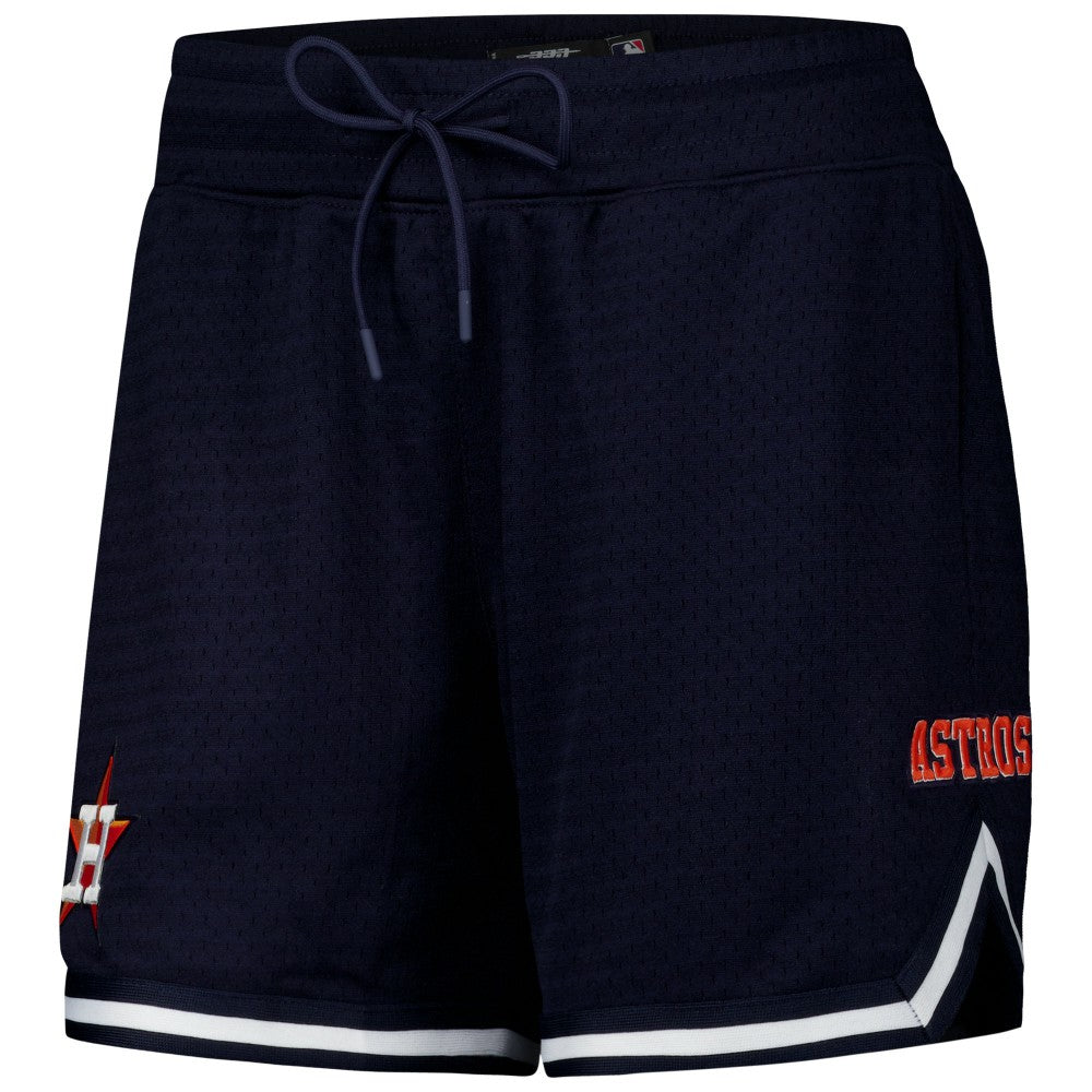 Houston Astros Pro Standard Women's Classic Mesh Shorts - Navy Shorts