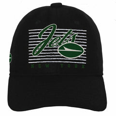 New York Jets Youth Retro Wooly Adjustable Hat Black