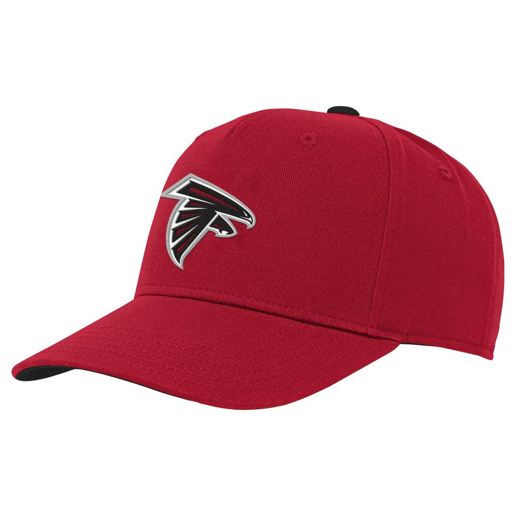 Atlanta Falcons Youth Team Pre-Curved Adjustable Hat Red