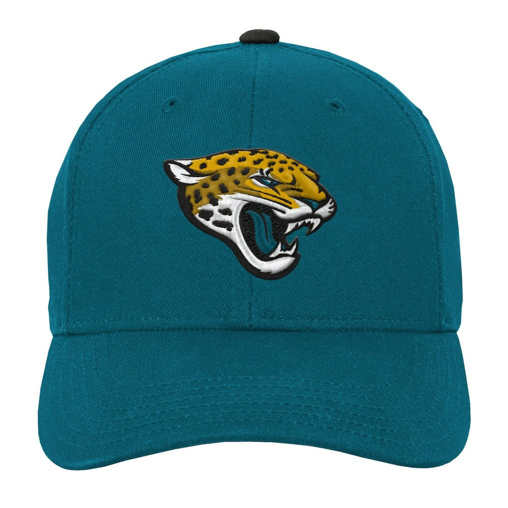 Jacksonville Jaguars Youth Team Pre-Curved Adjustable Hat Teal