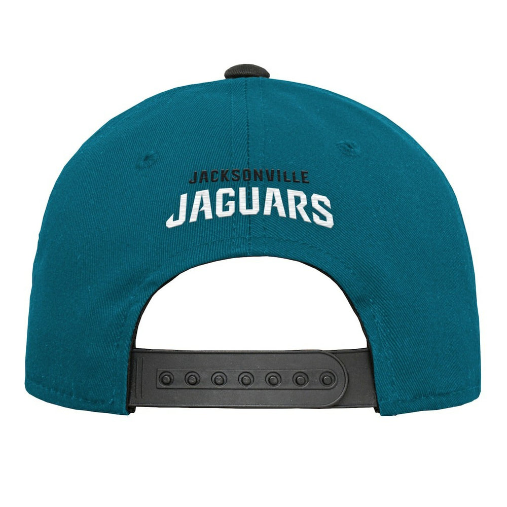 Jacksonville Jaguars Youth Team Pre-Curved Adjustable Hat Teal