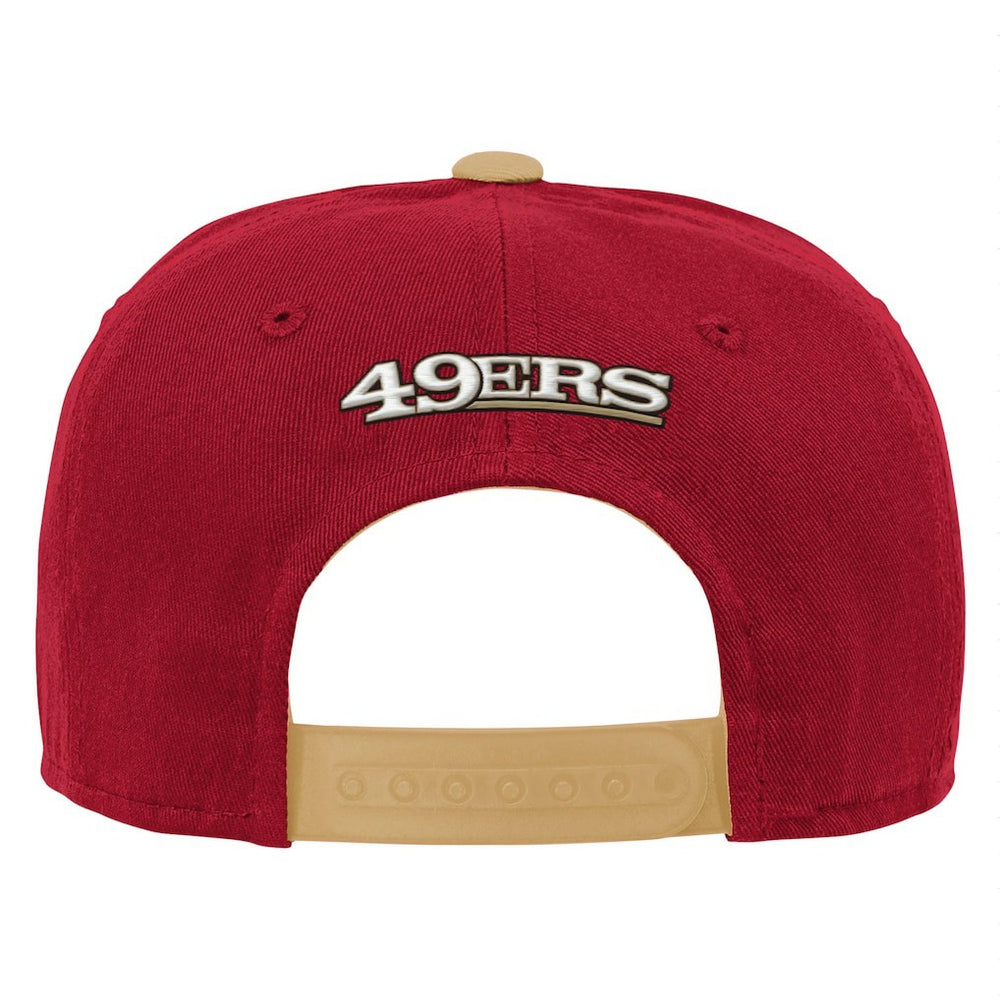 San Francisco 49ers Youth Team Pre-Curved Adjustable Hat Scarlet