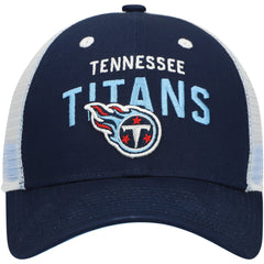 Tennessee Titans Youth Core Lockup Trucker Adjustable Hat Navy