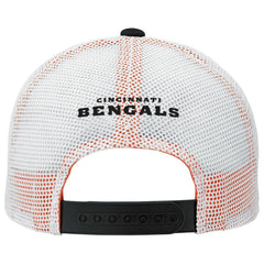 Cincinnati Bengals Youth Core Lockup Trucker Adjustable Hat Black