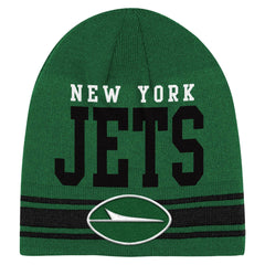 New York Jets Youth Retro Knit Beanie Green